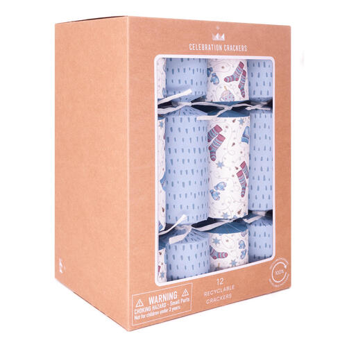 Christmas Hygge Kraft Christmas Cracker 12pk
