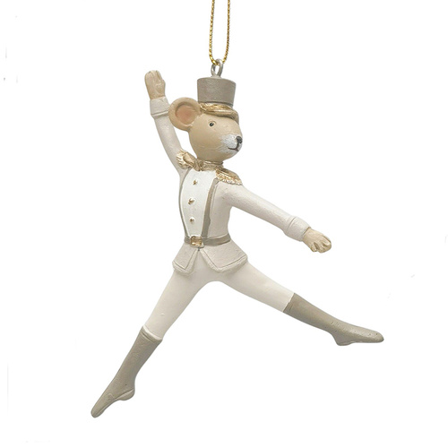 Nutcracker Mouse Hanging Christmas Ornament