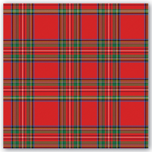 Tartan Luncheon Disposable Napkins by Michel Design Works