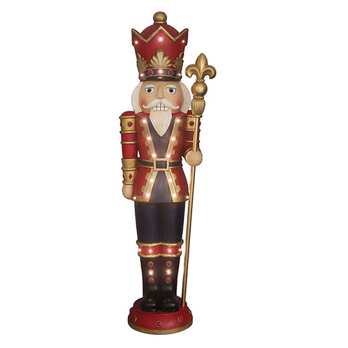 Nutcracker Music Box with LED lights 150cm