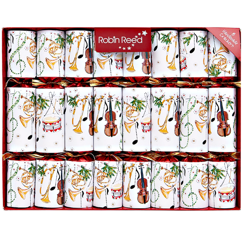 Music Concerto Fanfare Cracker (Whistle) 8 pk