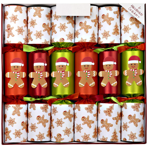 Racing Gingerbread Crackers  6pk