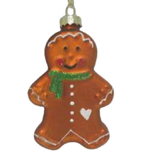 Gingerbread Large  Hanging Christmas Decoration 9cm