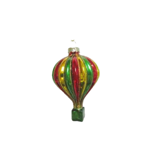 Hot Air Balloon Christmas Decoration 10cm