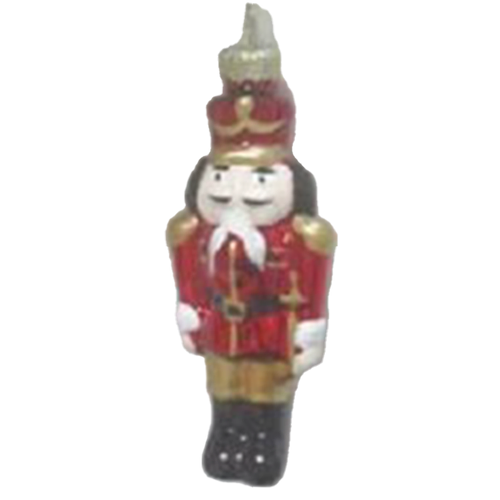 Red Nutcracker Christmas Decoration 10 cm