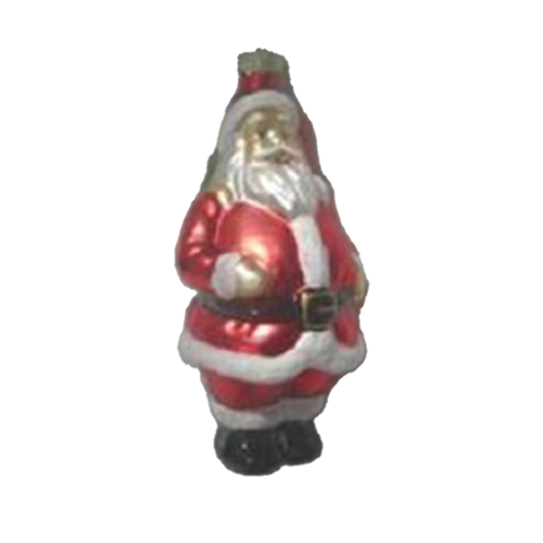 Standing Santa with Sack  Christmas Decoration 13 x 6 cm