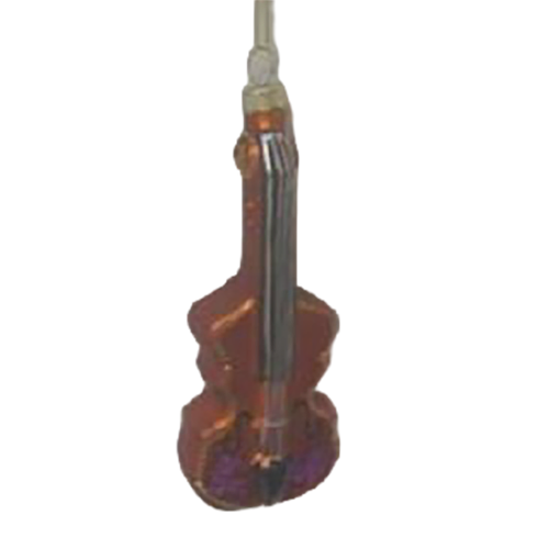 Glass Cello Christmas Decoration  12 cm