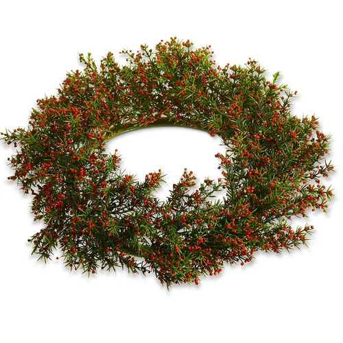 Pepper Berry Candle Ring or Small Wreath  25cm