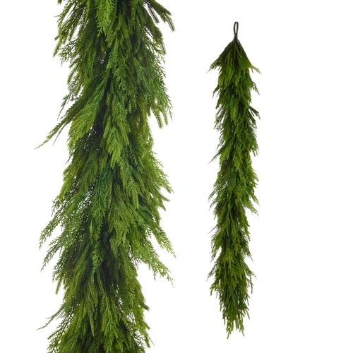 Thick Cyprus Look Christmas Garland 180cm
