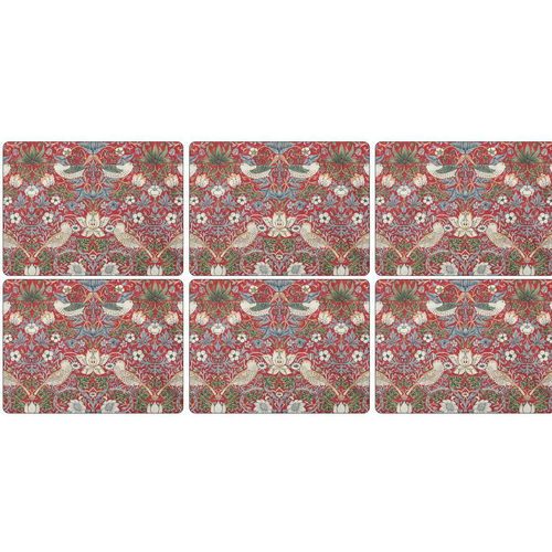 Strawberry Thief  William Morris and Co Christmas Placemats
