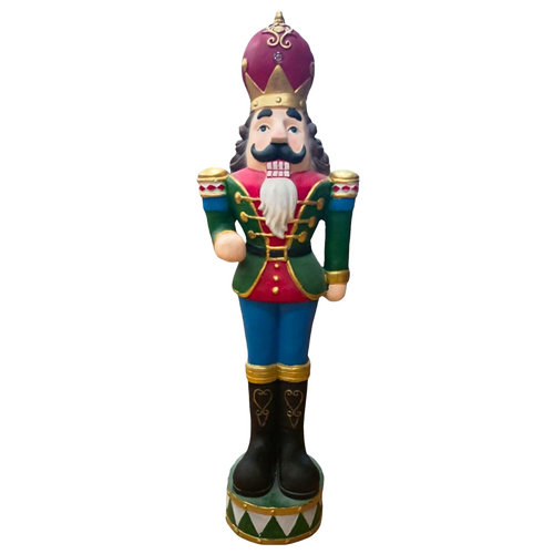 Nutcracker with Red Green Jacket