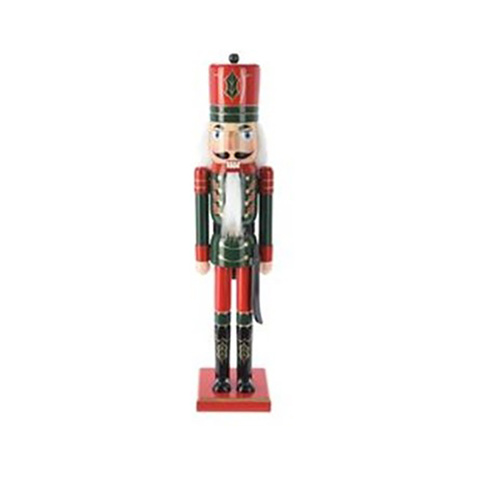 Nutcracker Red Green with Red Straight Hat