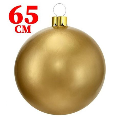 Giant Gold Inflatable  Christmas Ball 65cm