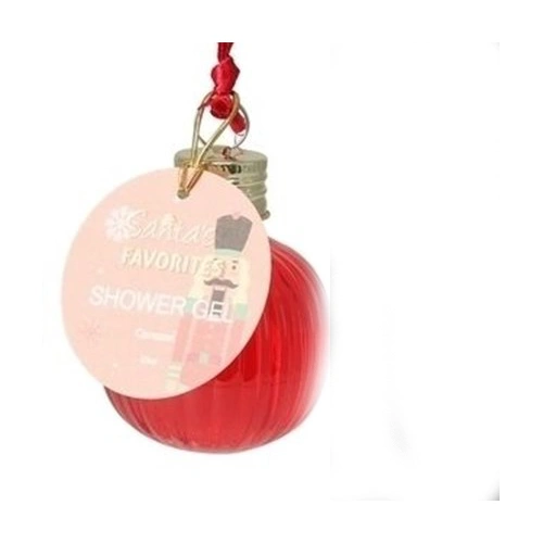 Caramel Christmas Shower Gel Bauble 50ml