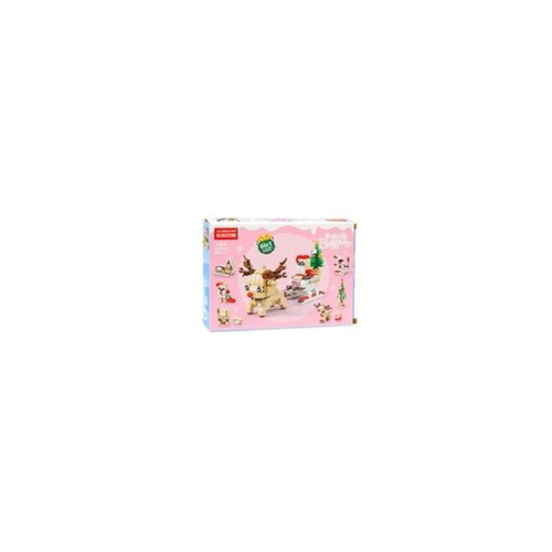 Christmas Block 6 in 1 Set 2 296pc